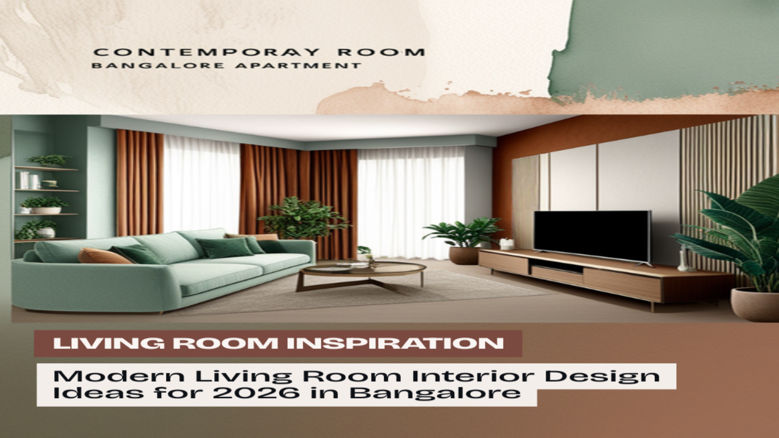 Living room interior design in Bangalore - modern ideas for apartments 2026