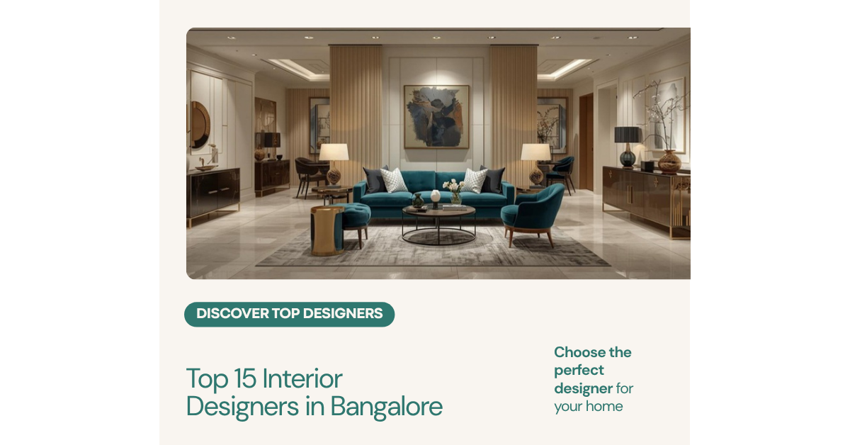 Top 15 Interior Designers in Bangalore 2026