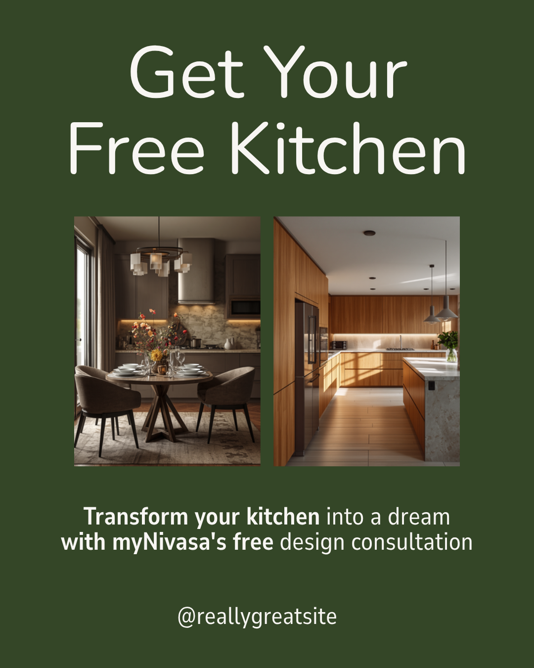 Free modular kitchen consultation myNivasa Whitefield Bangalore