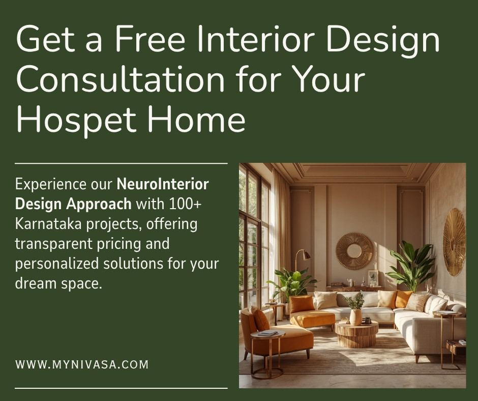 Free Interior Design Consultation for Hospet Home - myNivasa