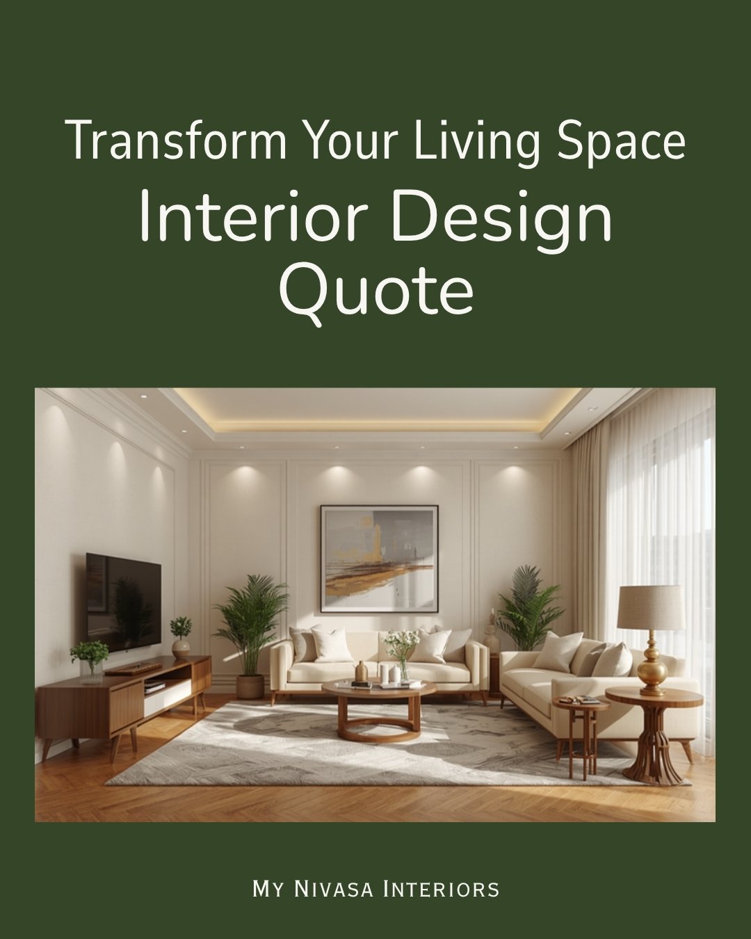Get Free 3BHK Sarjapur Road Interior Design Quote myNivasa