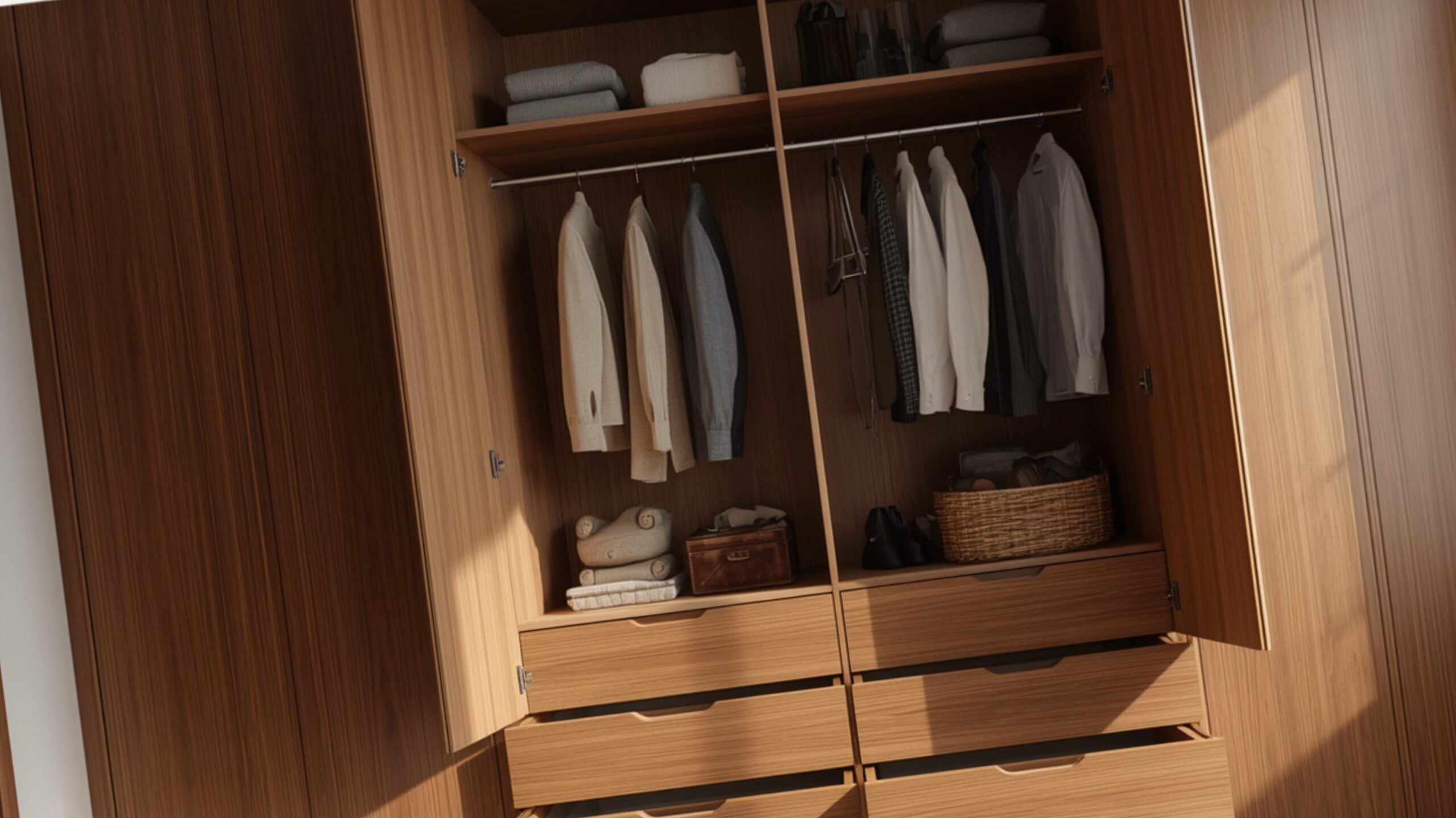 interior design cost breakdown bangalore 2026 bedroom wardrobe internal layout realistic interior elements by myNivasa