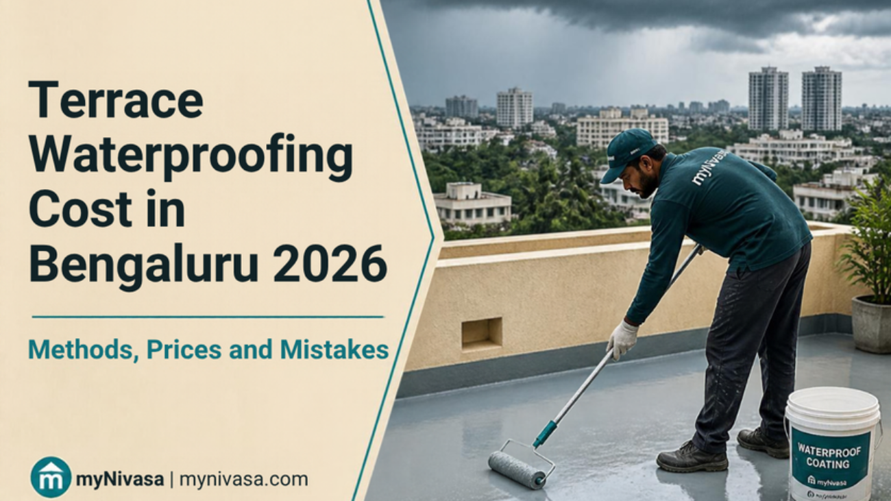 terrace waterproofing cost in Bengaluru