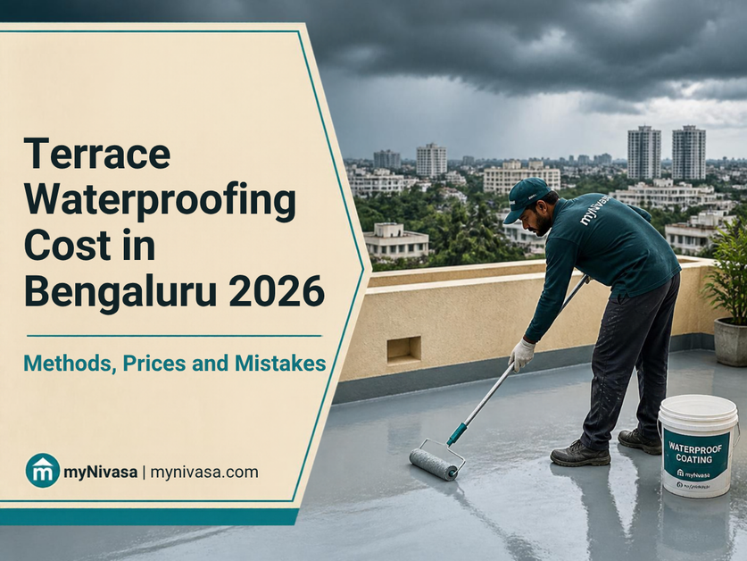 terrace waterproofing cost in Bengaluru